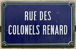 Rue des Colonels-Renard