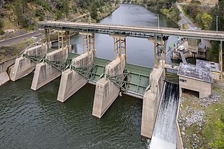 <span class="mw-page-title-main">Poe Dam</span> Dam in California, United States