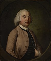 Sampson Lloyd (1699-1779), Birmingham iron merchant and founder of Lloyds Bank in 1765 Portrait of Sampson Lloyd II (1699 - 1779).jpg