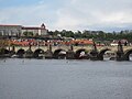 Charles Bridge from Smetanovo nábřeží