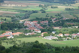 The village seen from the Colline de Sion
