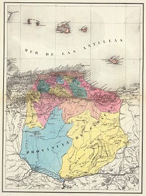 Bis 1848 war Guárico ein Teil der Provinz von Caracas