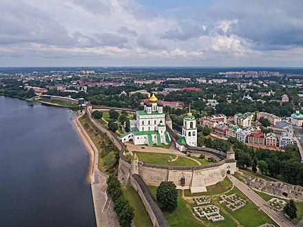 View of Krom (Pskov's kremlin)