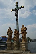 Category Calvary on Písek Stone Bridge Wikimedia Commons