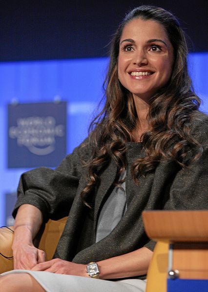 File:Queen Rania - World Economic Forum Annual Meeting Davos 2008.jpg