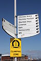 Queens Quay signage, Belfast, April 2010 (01).JPG