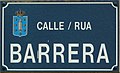 * Nomination Street sign in A Coruña (Galicia, Spain). --Drow male 06:09, 8 September 2022 (UTC) * Promotion  Support Good quality. --F. Riedelio 07:04, 16 September 2022 (UTC)  Support Good quality. --Fl.schmitt 07:54, 18 September 2022 (UTC)