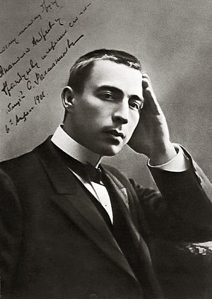 Sergei Rachmaninoff, in 1906