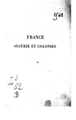 Thumbnail for File:Reclus - France, Algérie et colonies, 1886.djvu