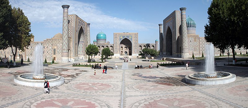 File:Registan Samarkand Uzbekistan.JPG