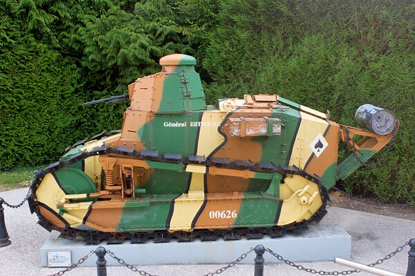 French troops used a handful of World War I-era Renault FT tanks during the conflict.