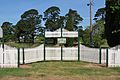 English: The gates to Walter J Smith Reserve at Riddells Creek, Victoria