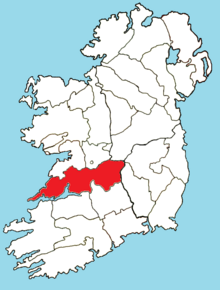 Diócesis Católica Romana de Killaloe map.png