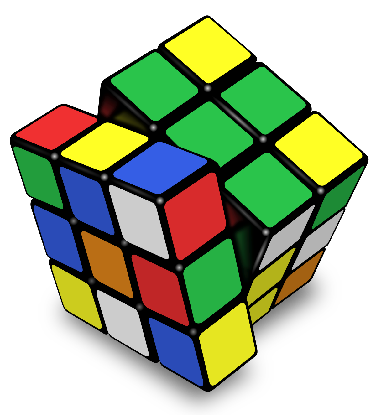 Rubik's cube engrenage