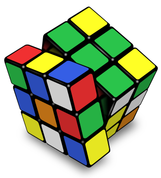 A SVG Representation of a Rubik's cube. Showcases how realistic vector images can be.