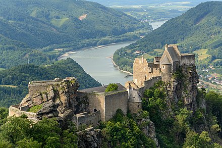 Castle ruins of Aggstein