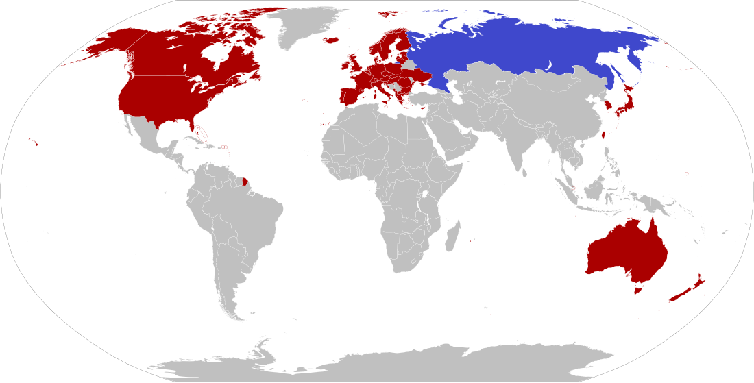 Lista de países hostiles