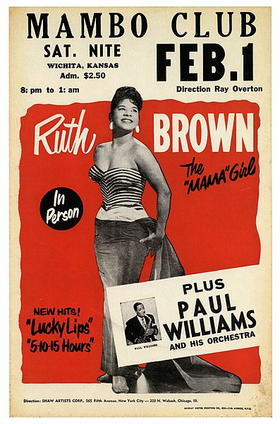 File:Ruth Brown performs at Mambo Club, Wichita, Kansas, 1957.jpg