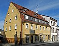 Residential house in closed development and in a corner