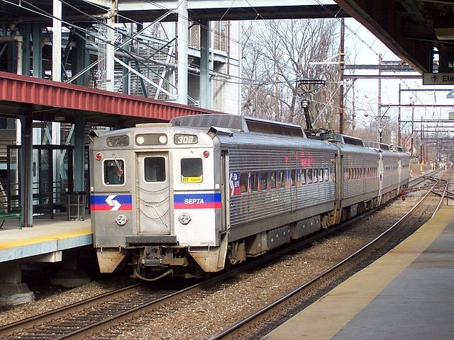 SEPTA Silverliner IV at Fern Rock Transportation Center in Philadelphia