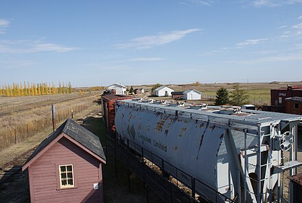 The Saskatchewan Railway Museum is a railway museum located west of the city limits.