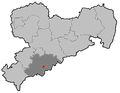 Location of Annaberg-Buchholz