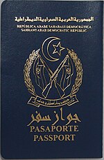 Miniatura para Pasaporte saharaui