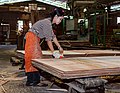 * Nomination Sandakan, Sabah: Plywood Factory; A worker is repairing veneer layers prior of gluing and pressing the plywood sheet --Cccefalon 06:39, 22 May 2016 (UTC) * Promotion Good quality. --Hubertl 07:12, 22 May 2016 (UTC)