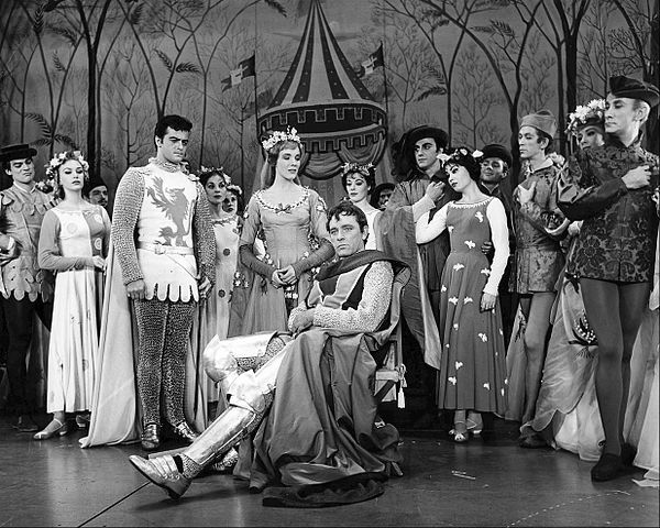 Scene from the musical Camelot