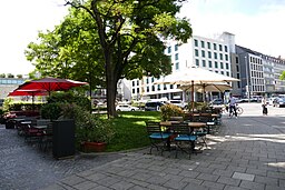 Schanigarten am Lenbachplatz