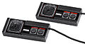 Sega Master System controller, with and without thumbstick