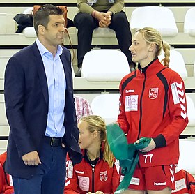 Семир Зузо с Ясминой Джапанович в 2014 году