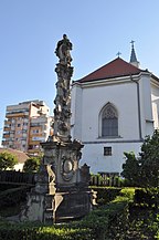 Statuia Sfintei Maria, ocrotitoarea Clujului împotriva ciumei