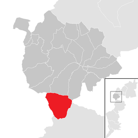 Poloha obce Sieggraben  v okrese Mattersburg (klikacia mapa)