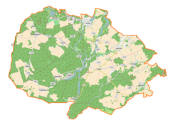 Mapa lokalizacyjna gminy Skąpe