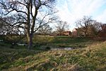 Somerton Castle and Outbuilding to North-west