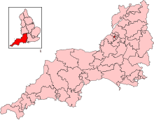 South West England - Bristol Central constituency.svg