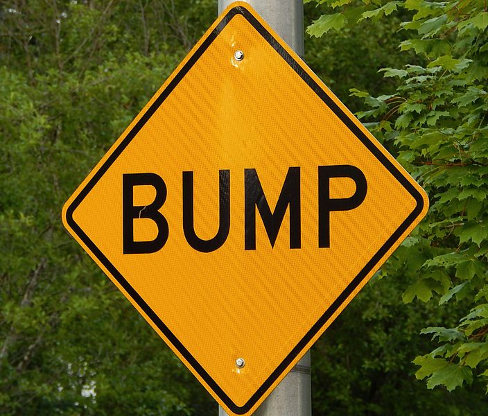 File:Speed bump warning sign.jpg