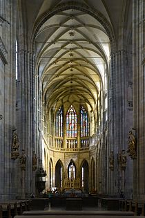 Abóbada de rede da Catedral de Praga (1356-1386)