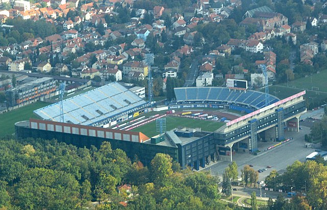 Maksimir before 2011 facelifting