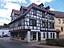 Half-timbered house in the market square in Stadtroda (Saale-Holzland-kreis, Thuringia)