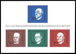 Stamps of Germany (BRD) 1968, MiNr Block 4.jpg