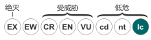 Status iucn2.3 LC zh.svg