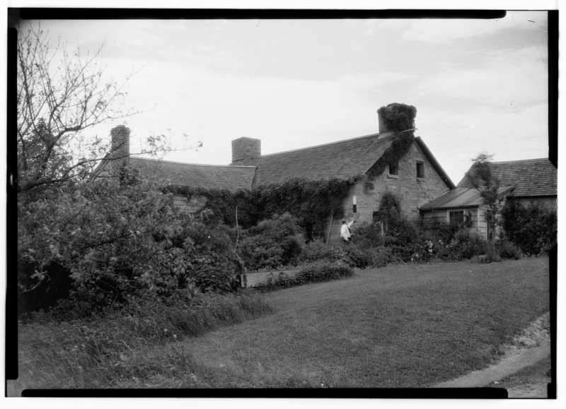 File:Steven Van Rensselaer House New Scotland Township, N.Y. - Steven Van Rensselaer House, New Scotland, Albany County, NY HABS NY,1- ,2-1.tif