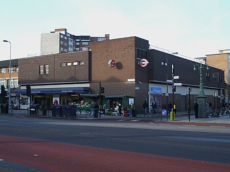 Stockwell station building