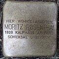 Stolperstein für Moritz Rosenthal