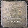 Stolperstein Gardeschützenweg 96 (Lichf) Betty Ludwig.jpg