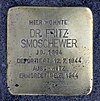 Stolperstein Passauer Str 2 (Schön) Fritz Smoschewer.jpg