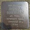 Stolperstein für Johanna Rosenbaum