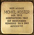 Stolperstein für Michiel Koster (Rotterdam).jpg